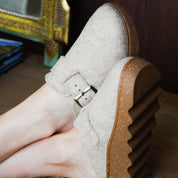 Chausson Femme Jaëlle Beige