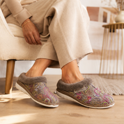 Chausson Femme Lota Brun