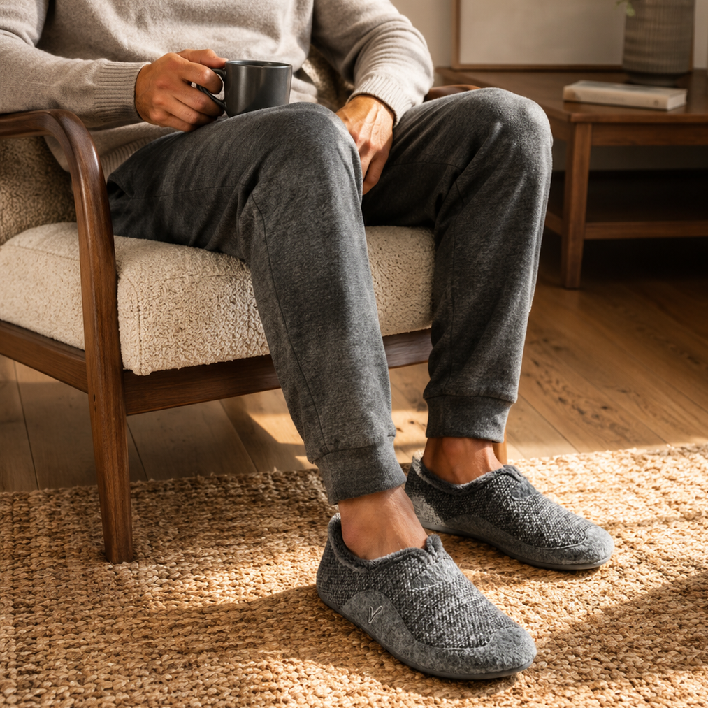 Chausson Homme Mateo Gris