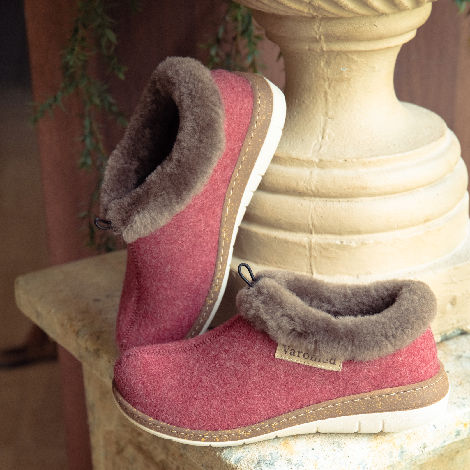 Chausson Femme Cleo Rose