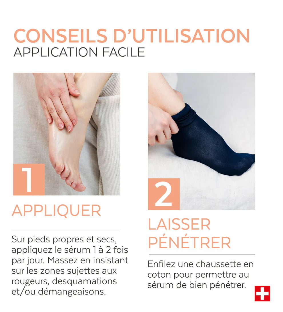 Sérum pieds irrités et secs 75 ml