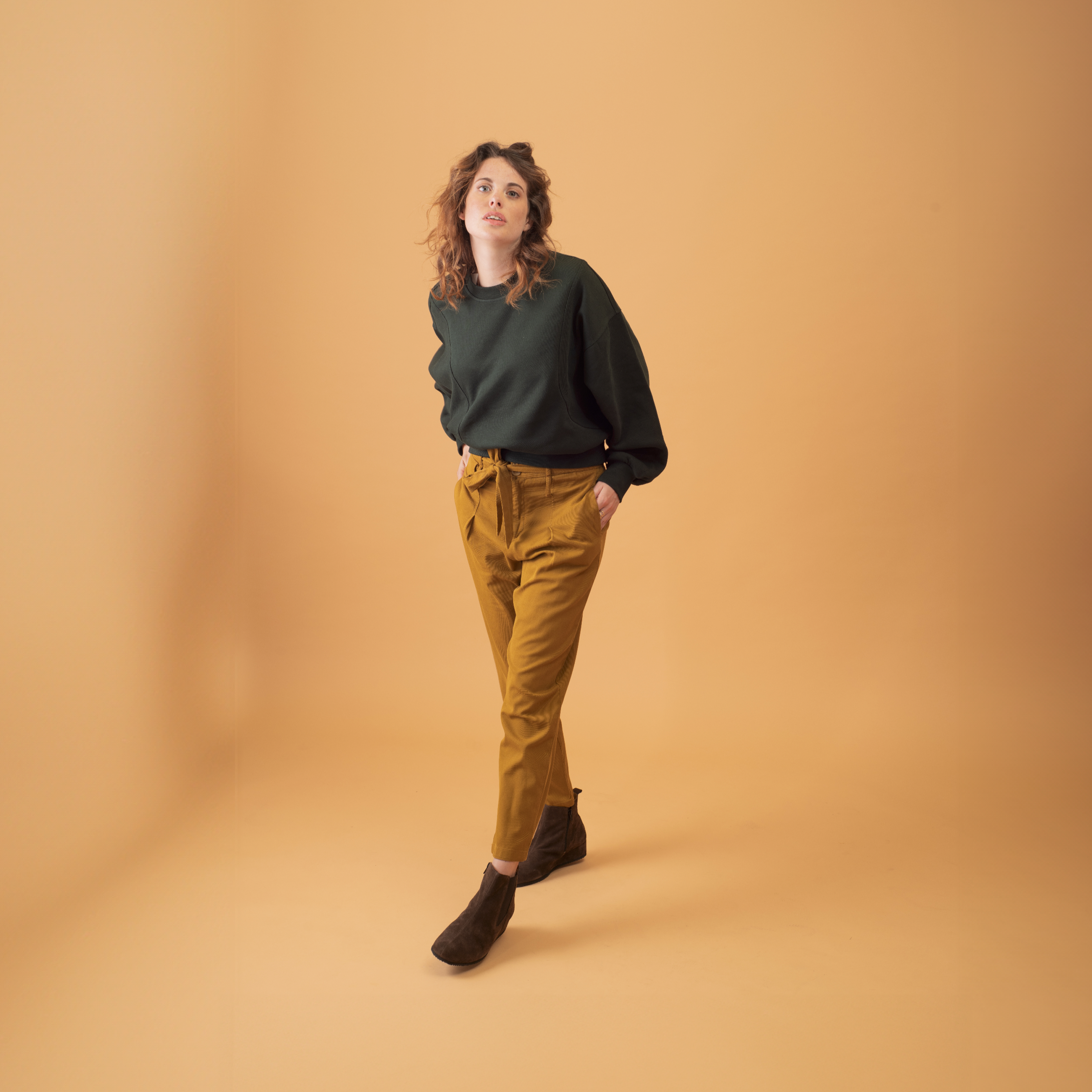 Bottine Femme Paula Coffee