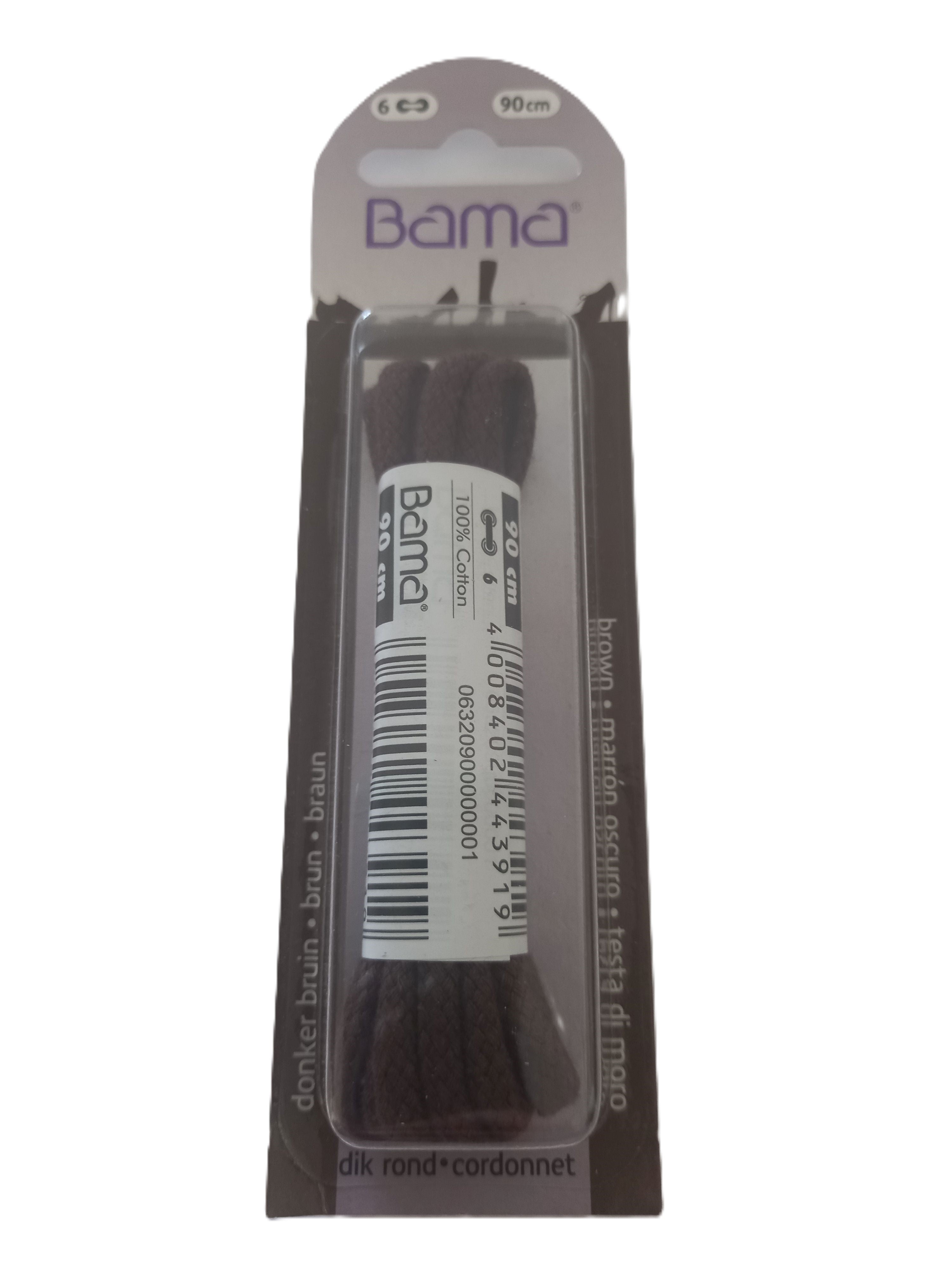 Lacets ronds Marron 90 cm