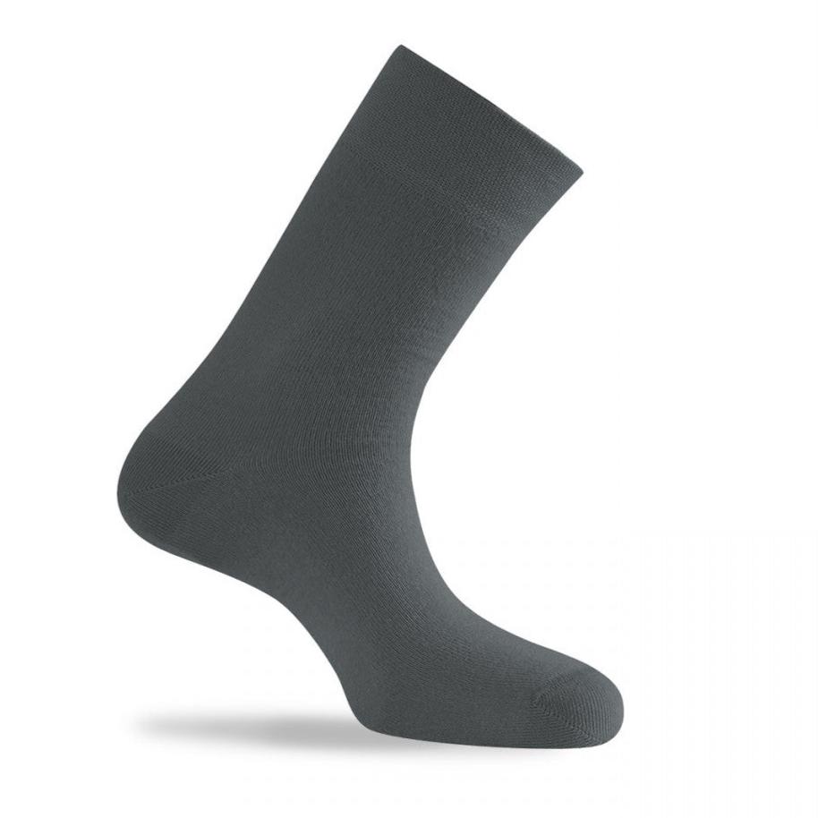Chaussettes Mixte double peau Anthracite