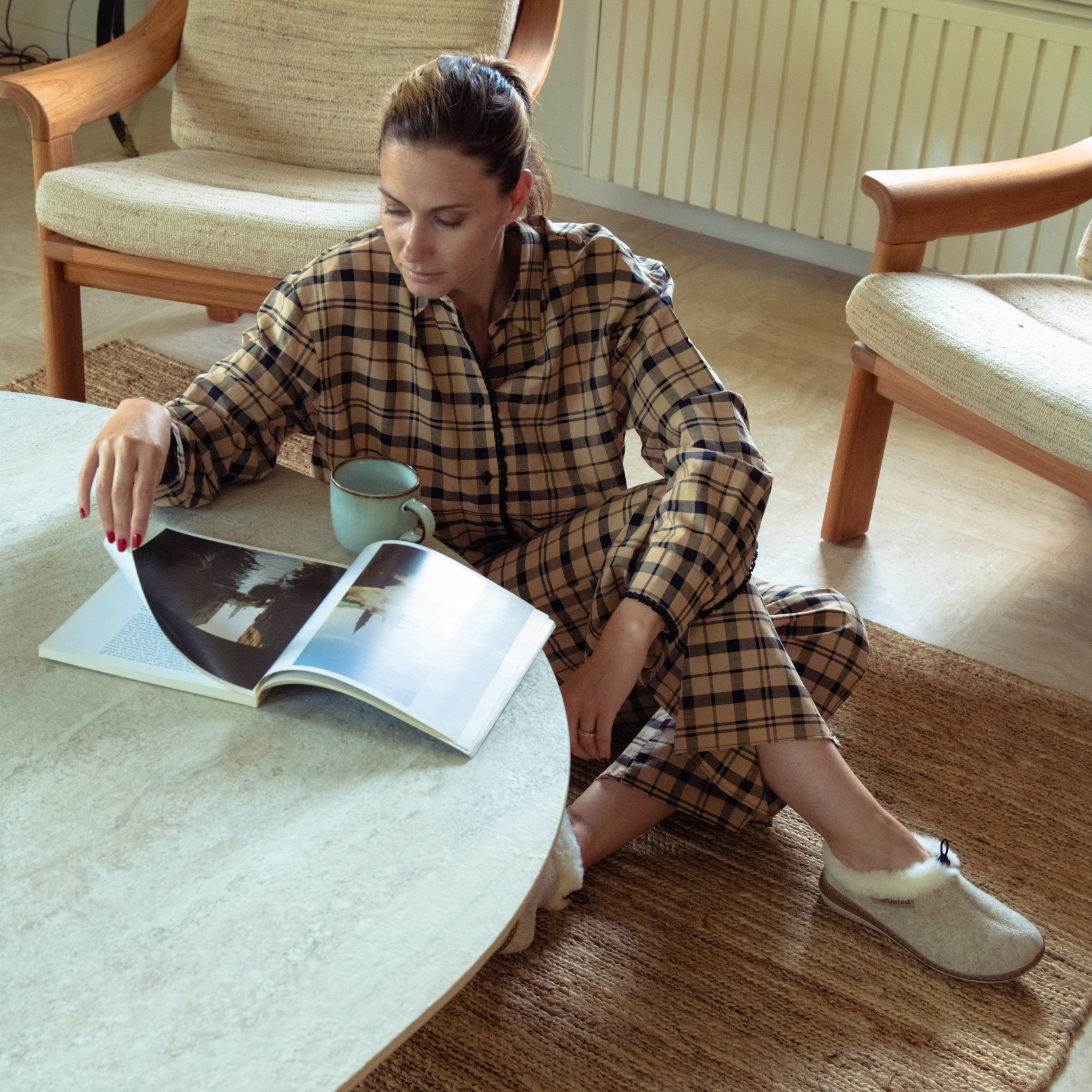 Chausson Femme Cleo Nature
