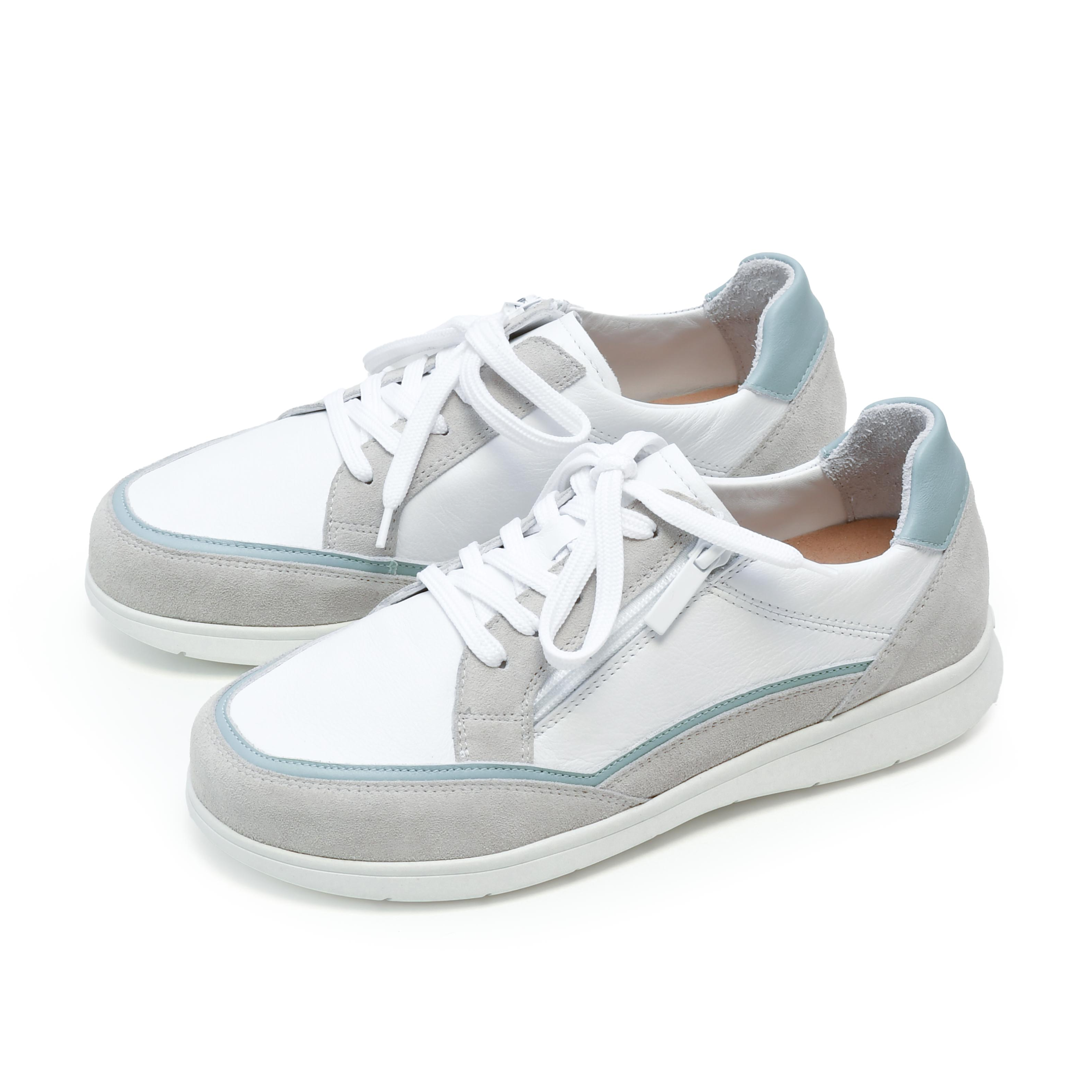 Basket Femme Marie Blanc-Sauge
