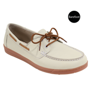 Basket Femme Luzy Blanc - Beige