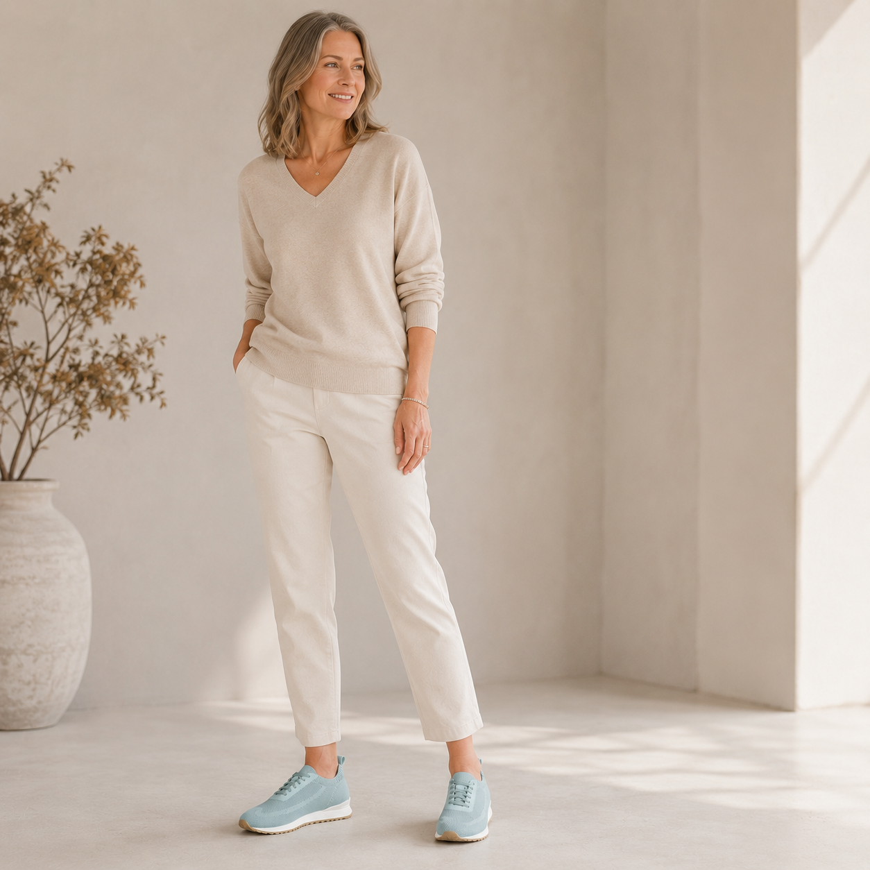 Chaussure à lacets Femme Pito Pétrol
