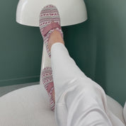Chausson Femme Ambre Rose