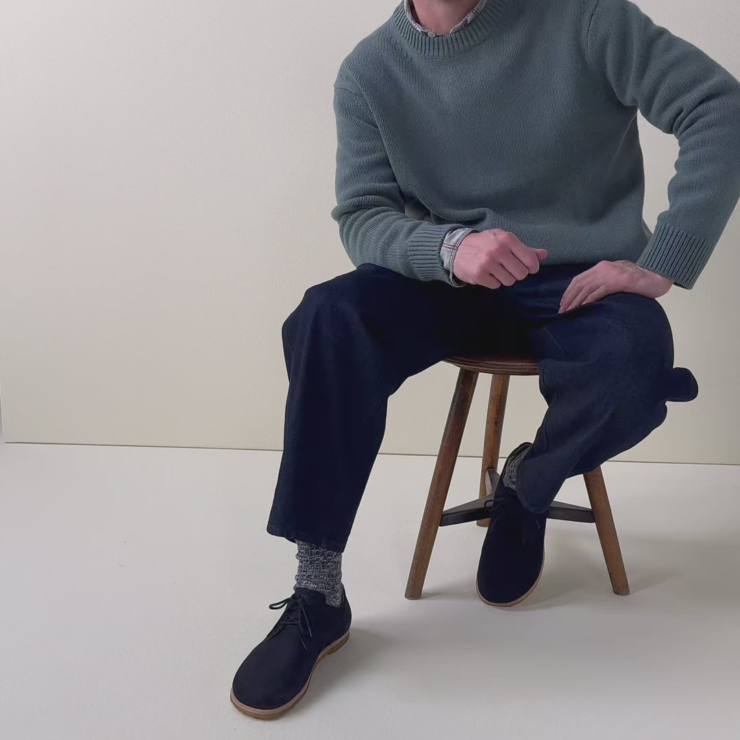 Chaussure à lacets Homme Clint Marron foncé