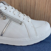 Chaussure à lacets Femme Kelly Bleu vert