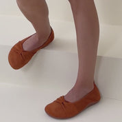 Mocassin Femme Elly Orange