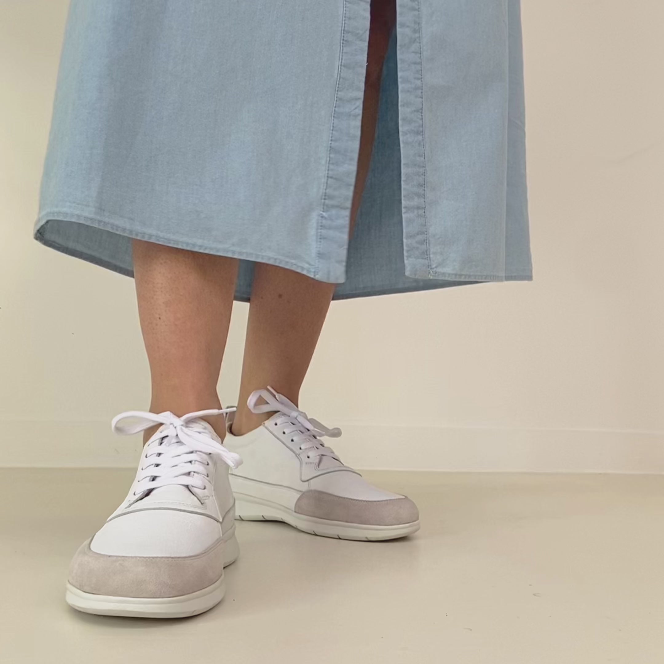 Basket Femme Myrtille Blanc