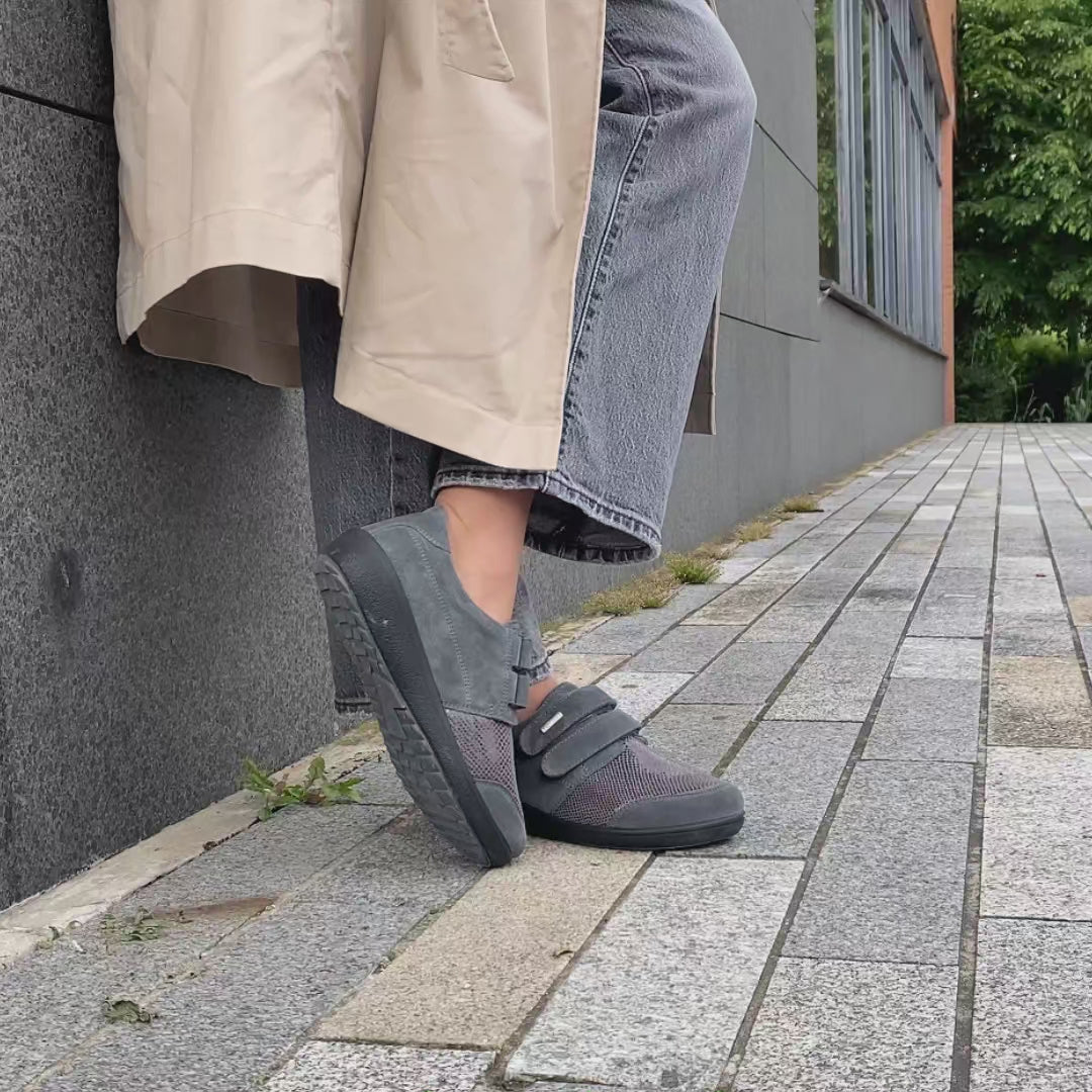 Mocassin Femme Lausanne Gris