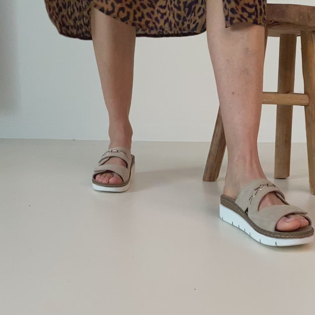 Sandale Femme Carolina Beige