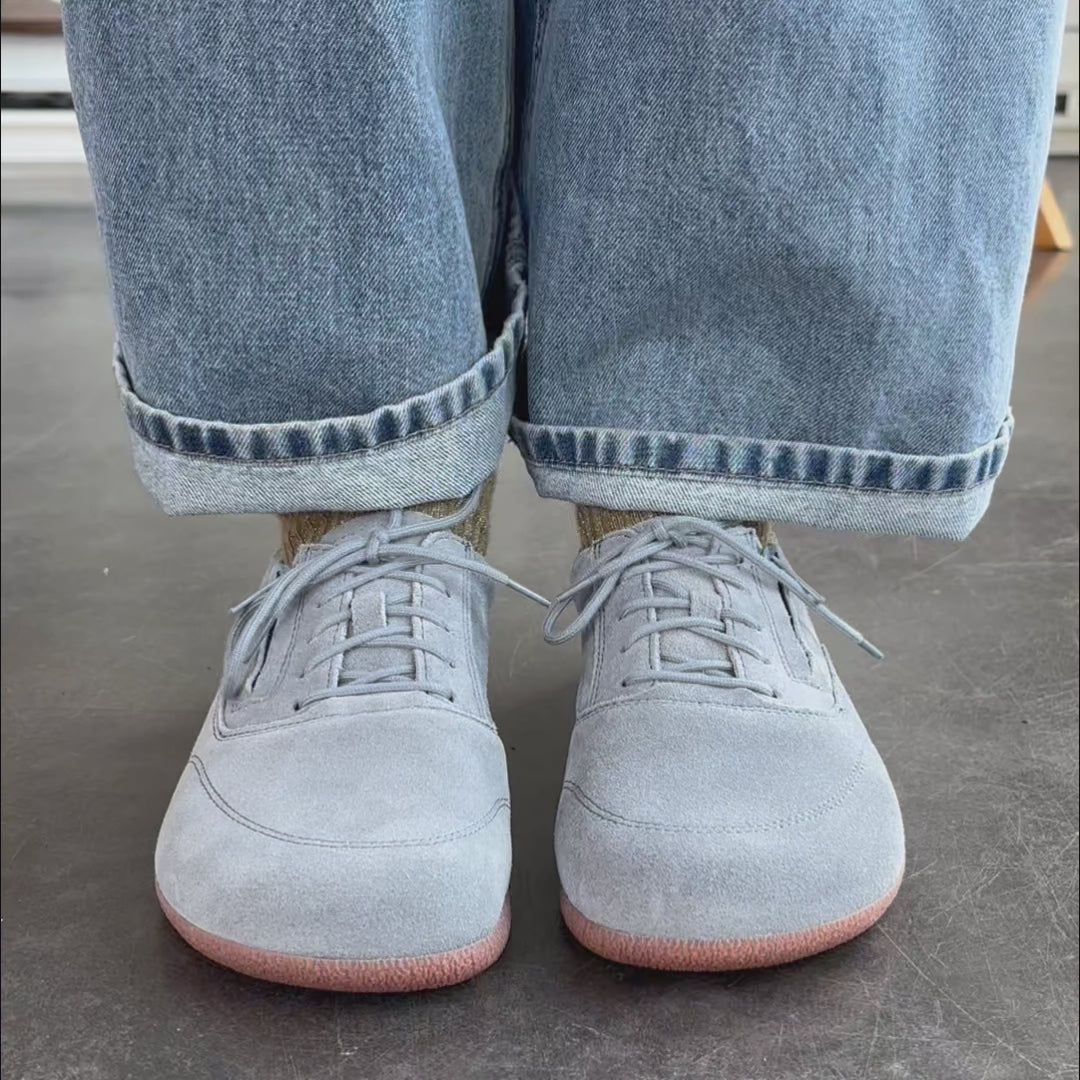 Chaussure à lacets Femme Clea Bleu jeans