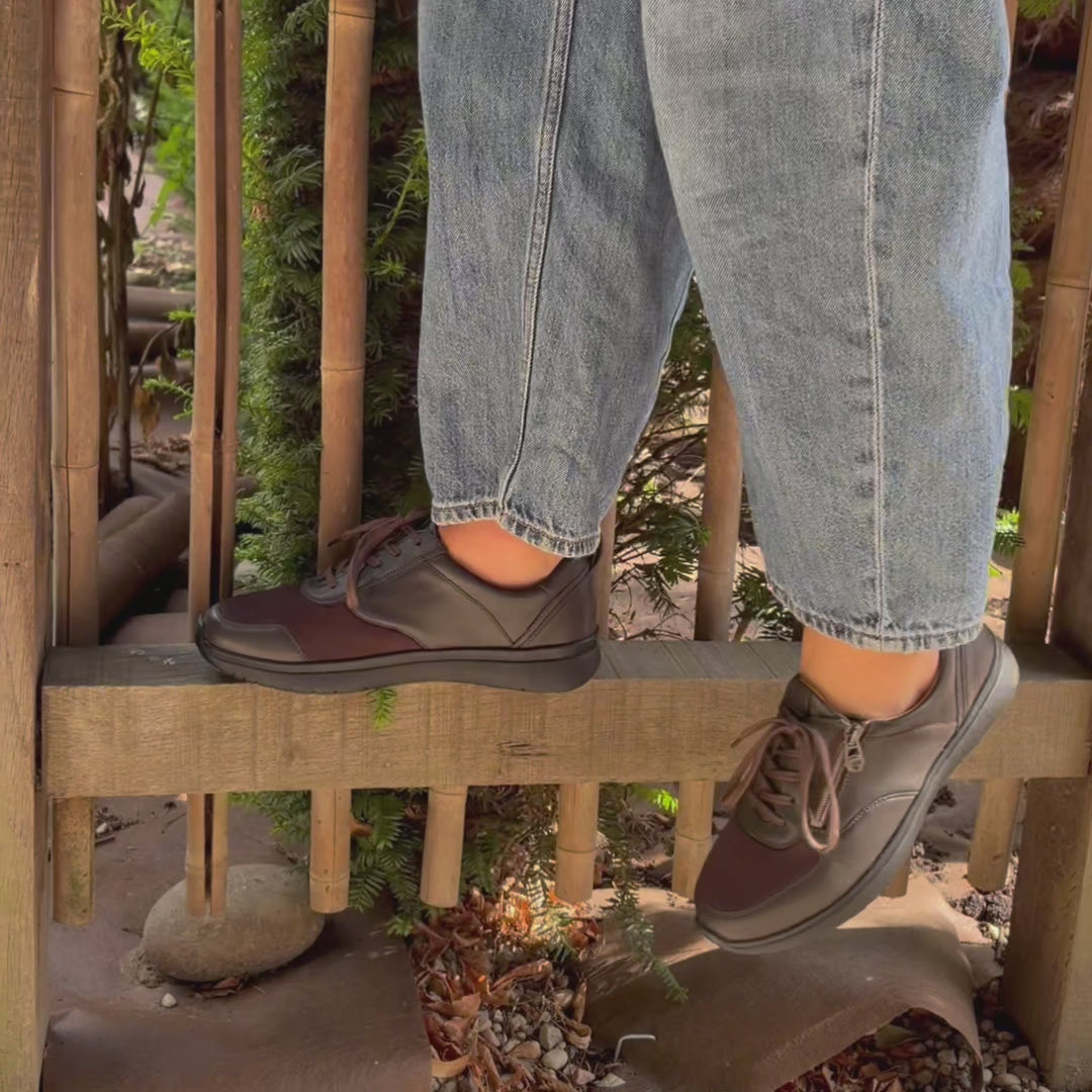 Chaussure à lacets Femme Kalys Espresso