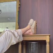 Chausson Femme Jaëlle Beige