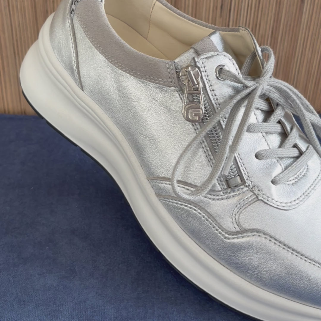 Chaussure à lacets Femme Kim Argent