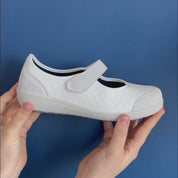 Mocassin Femme Sevilla Beige fleuri