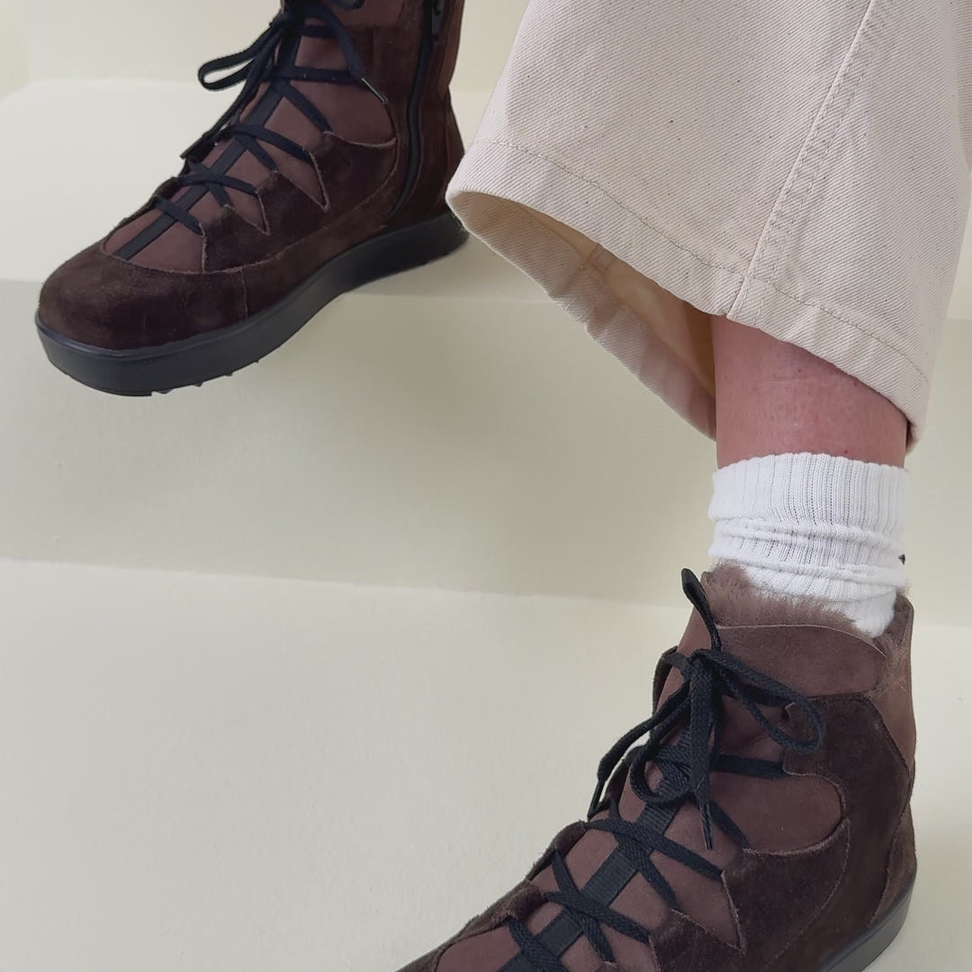 Bottine Femme Paulina Mocca