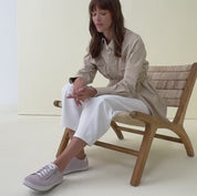 Chaussure à lacets Femme Margot Lilas