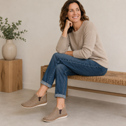 Chausson Femme Wilma Marron